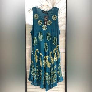 NWT🌸INGEAR🌸 flower printed maxi dress